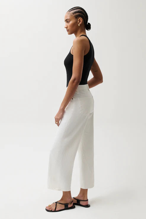 Kyra Ankle in Antique White