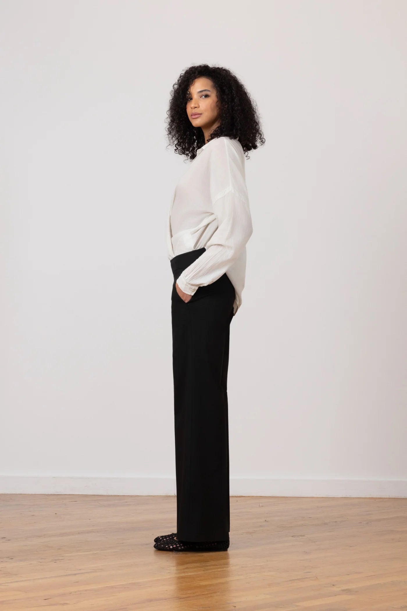 Carla Stretch Cotton Pant