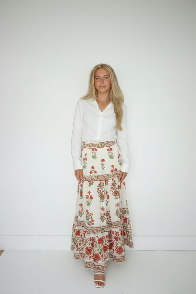 Drue Tiered Skirt