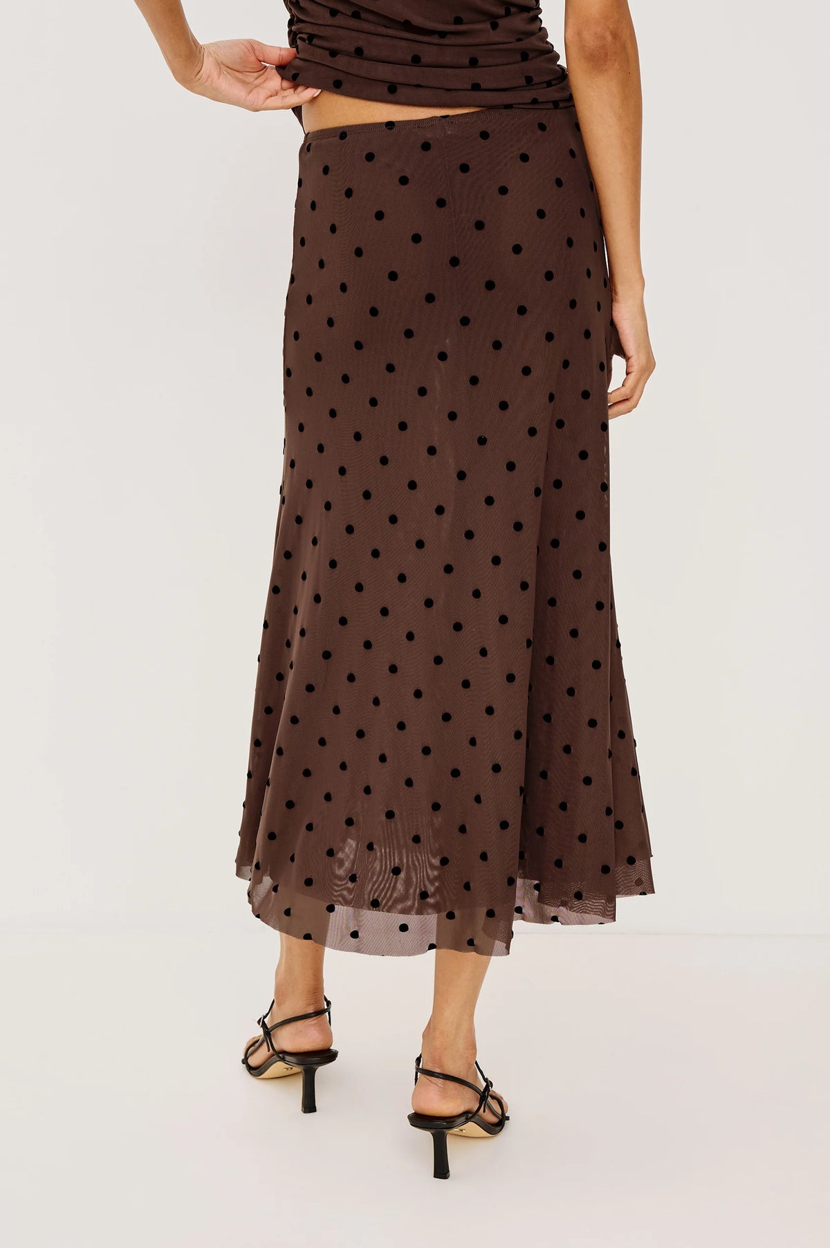 Jordan Skirt in Polka Dot