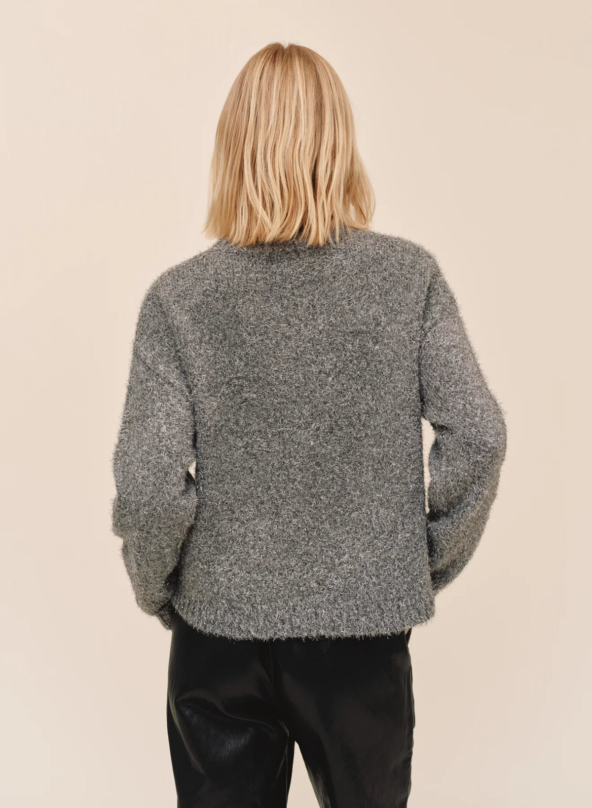 Slouchy Shimmer Sweater