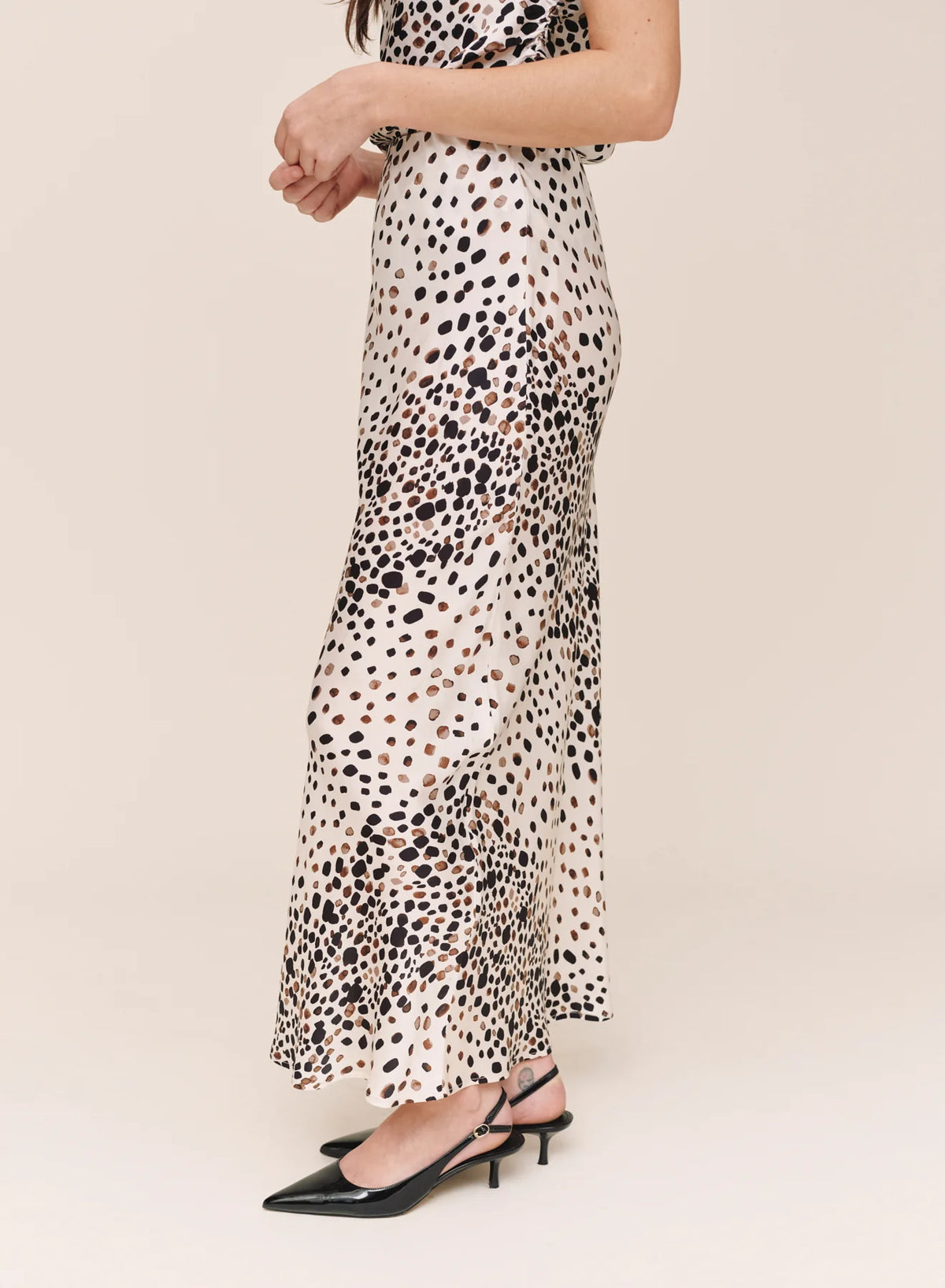 Long Maxi Bias Skirt