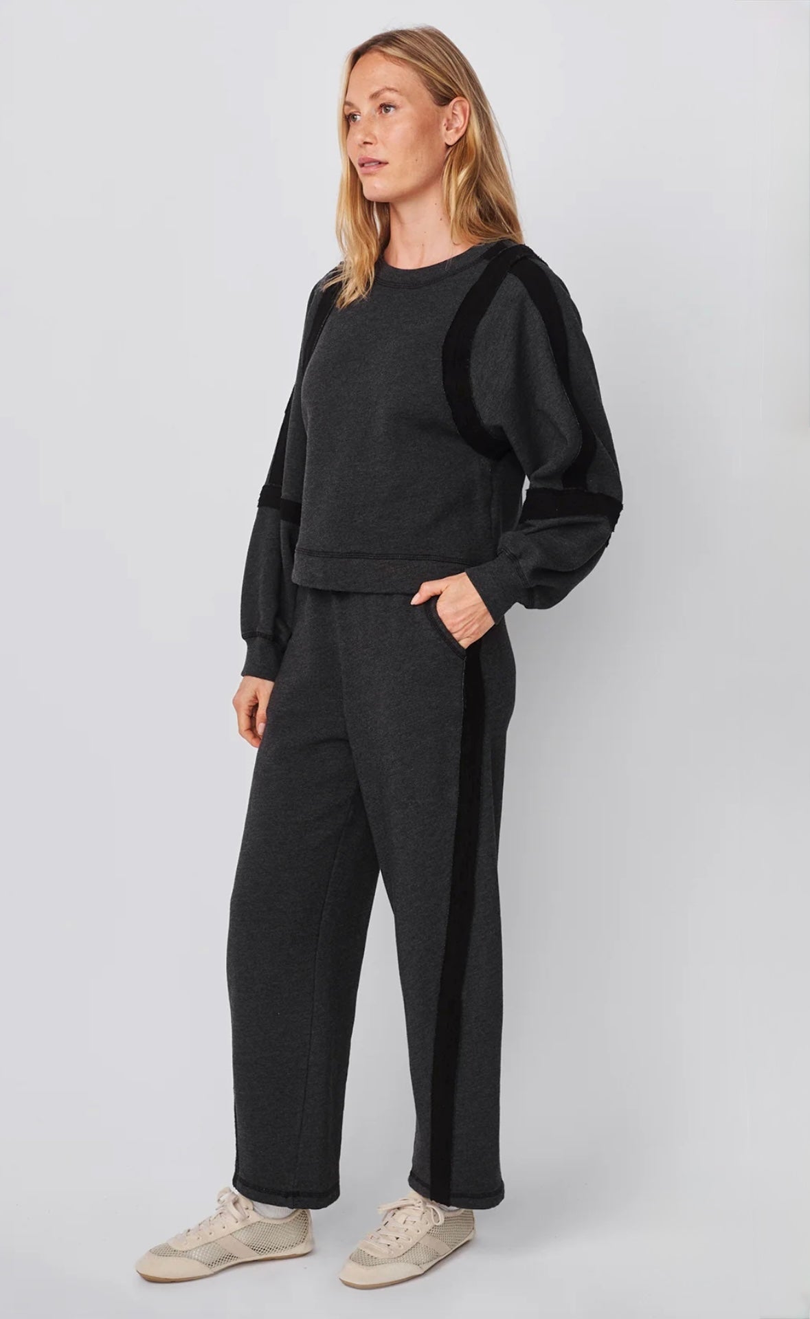 Raw Seamed Sweatshirt