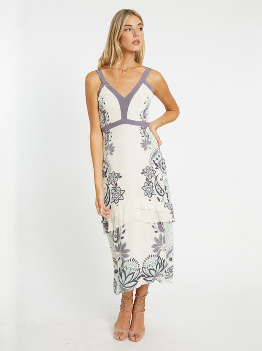Sana Protea Paisley Dress