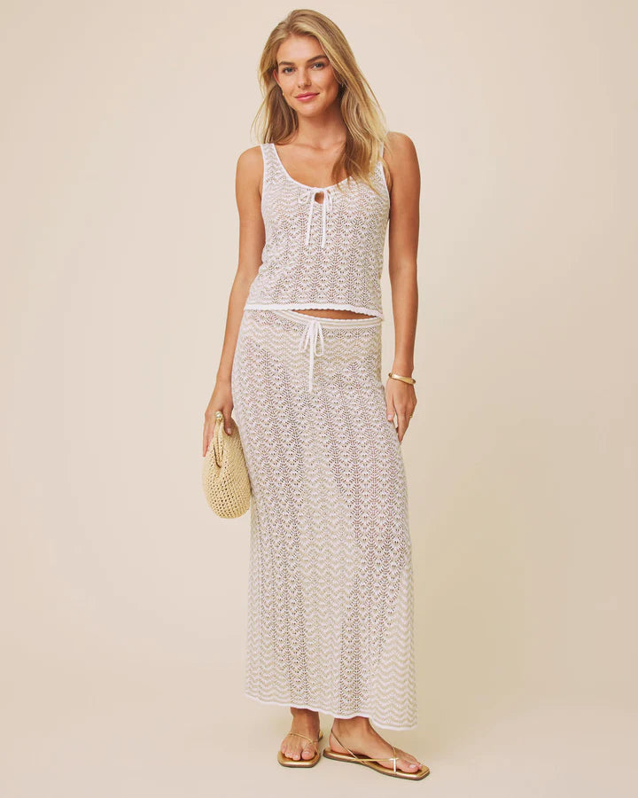 Eleni Stripe Sweater Tank