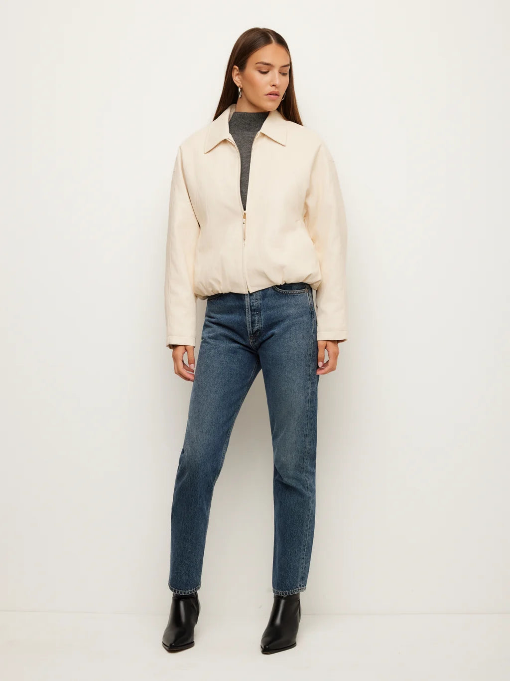 Regin Faux Leather Jacket