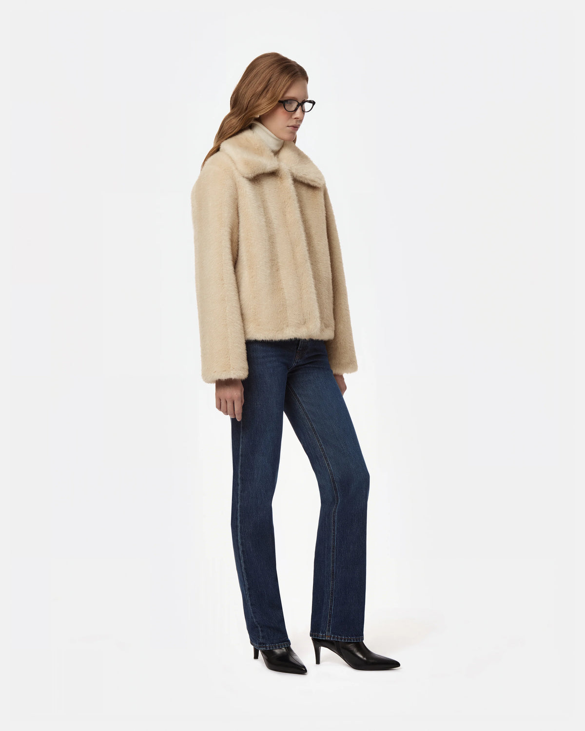 Elis Shaved Mink Coat