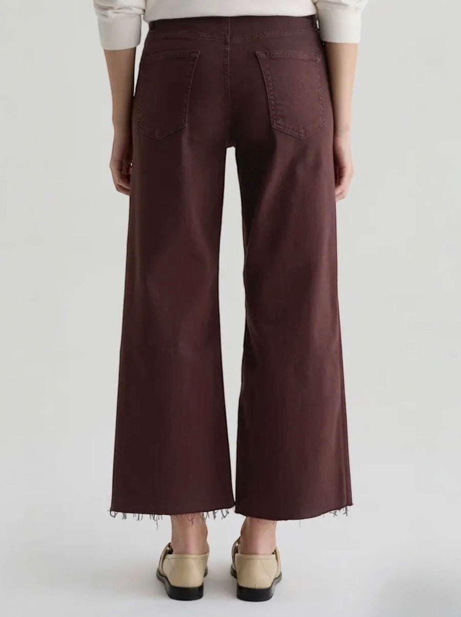 Saige Wide Leg Crop in CFBN