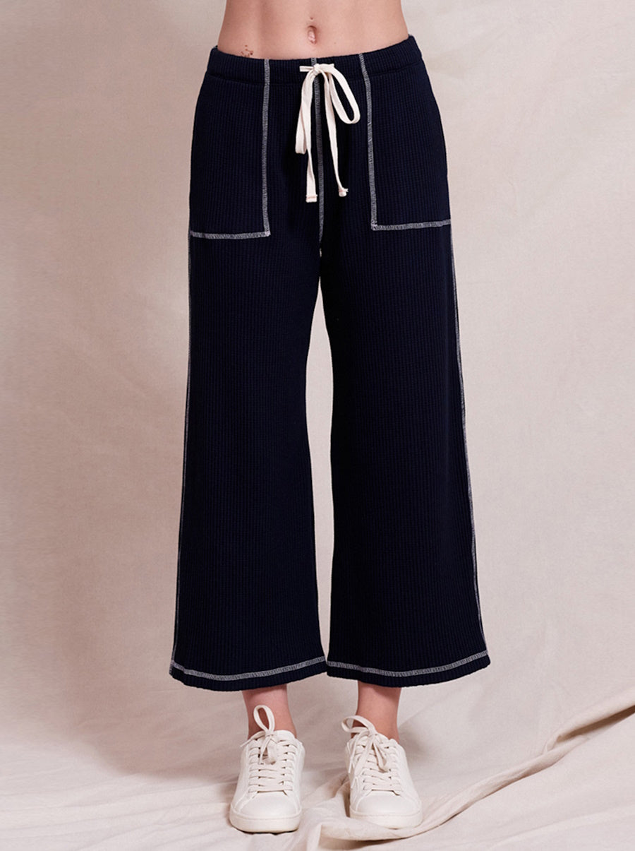 Contrast Stitch Pant