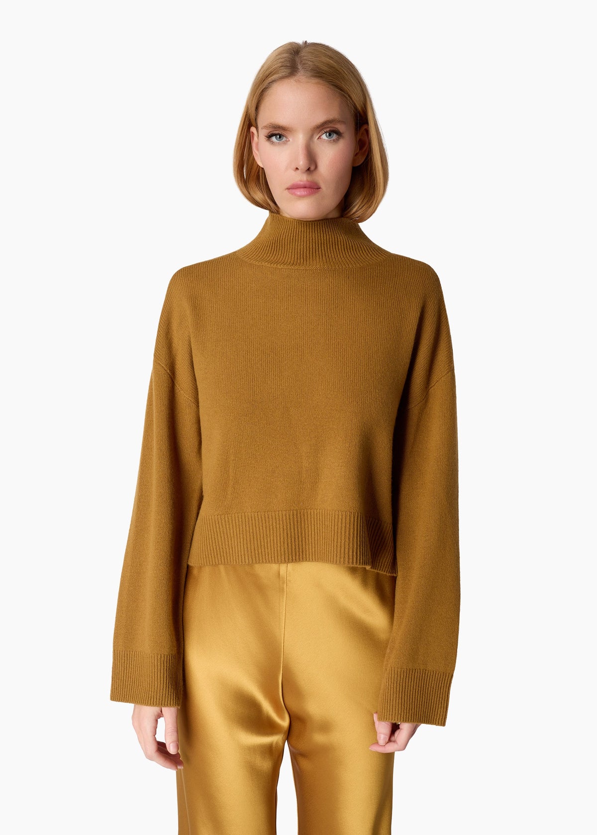 Catherine Cashmere Cropped Sweater