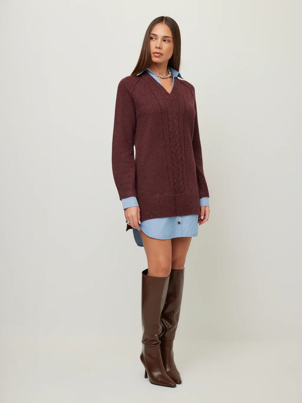 Carrie Mix Media Dress
