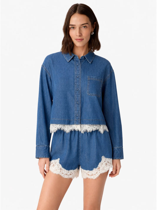 Garance Cropped Shirt