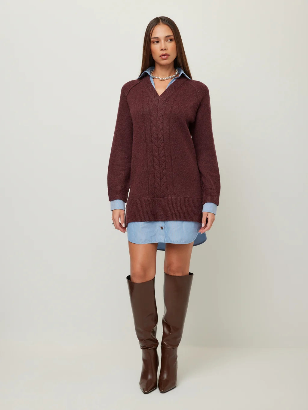 Carrie Mix Media Dress