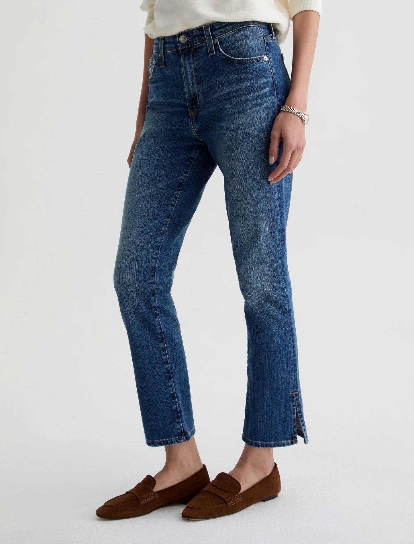 Mari Crop Jean in 15YPRG
