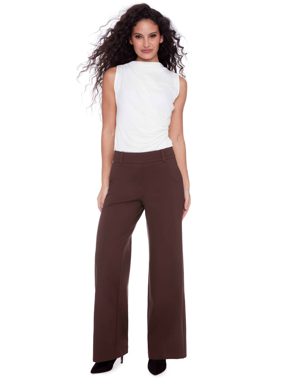 Audrey Ponte Wide Leg Pant