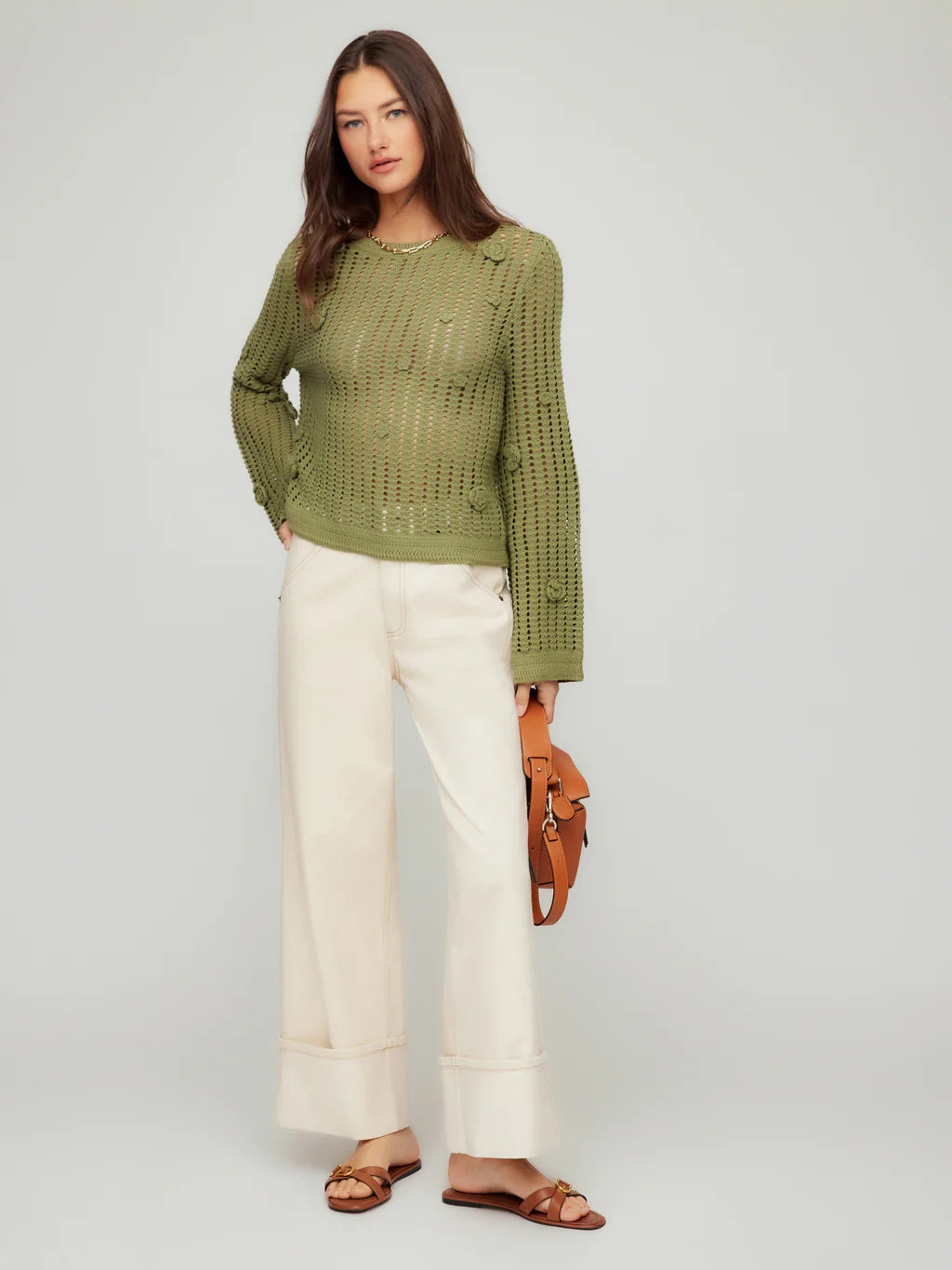 Liv Crochet Sweater