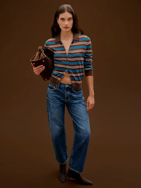 Lexi Mid Rise in Moonwave