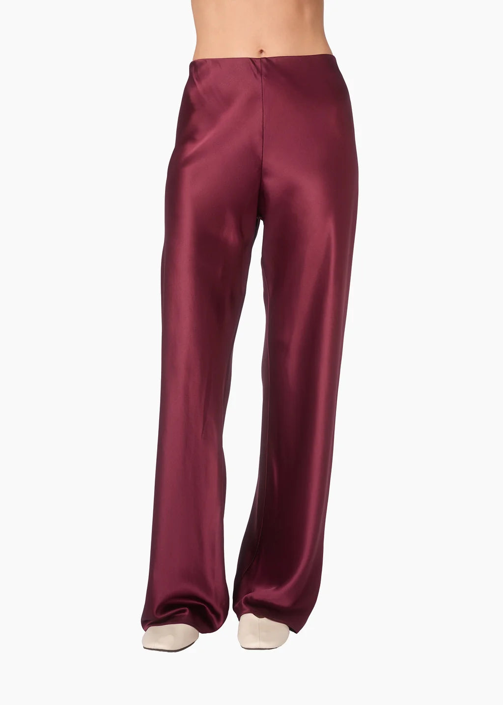 Bristol Pant in Deep Plum