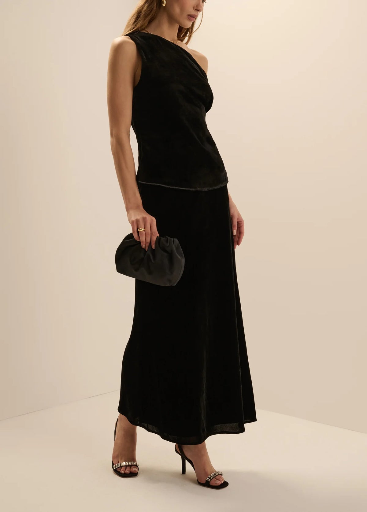 Velvet Side Note Top