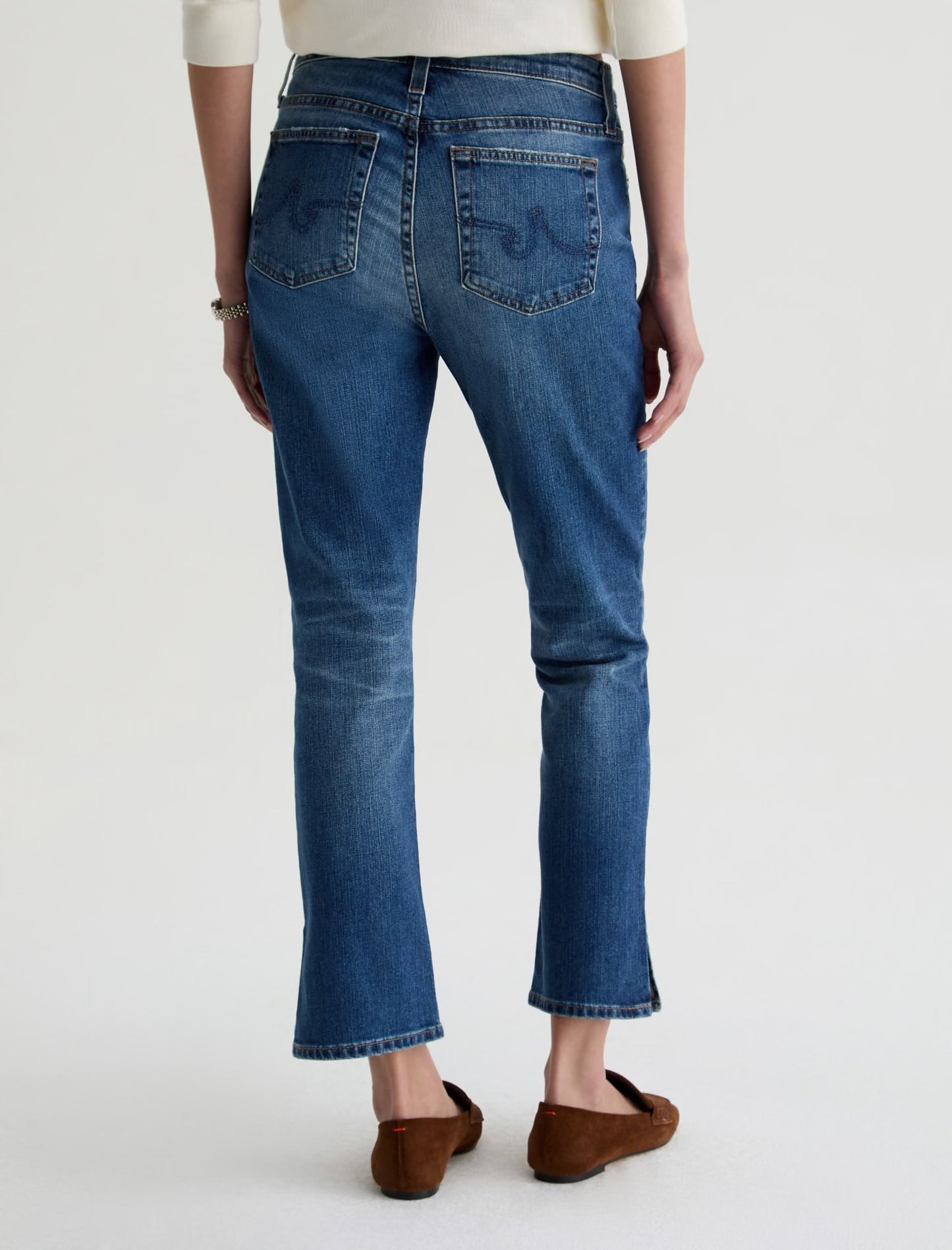 Mari Crop Jean in 15YPRG