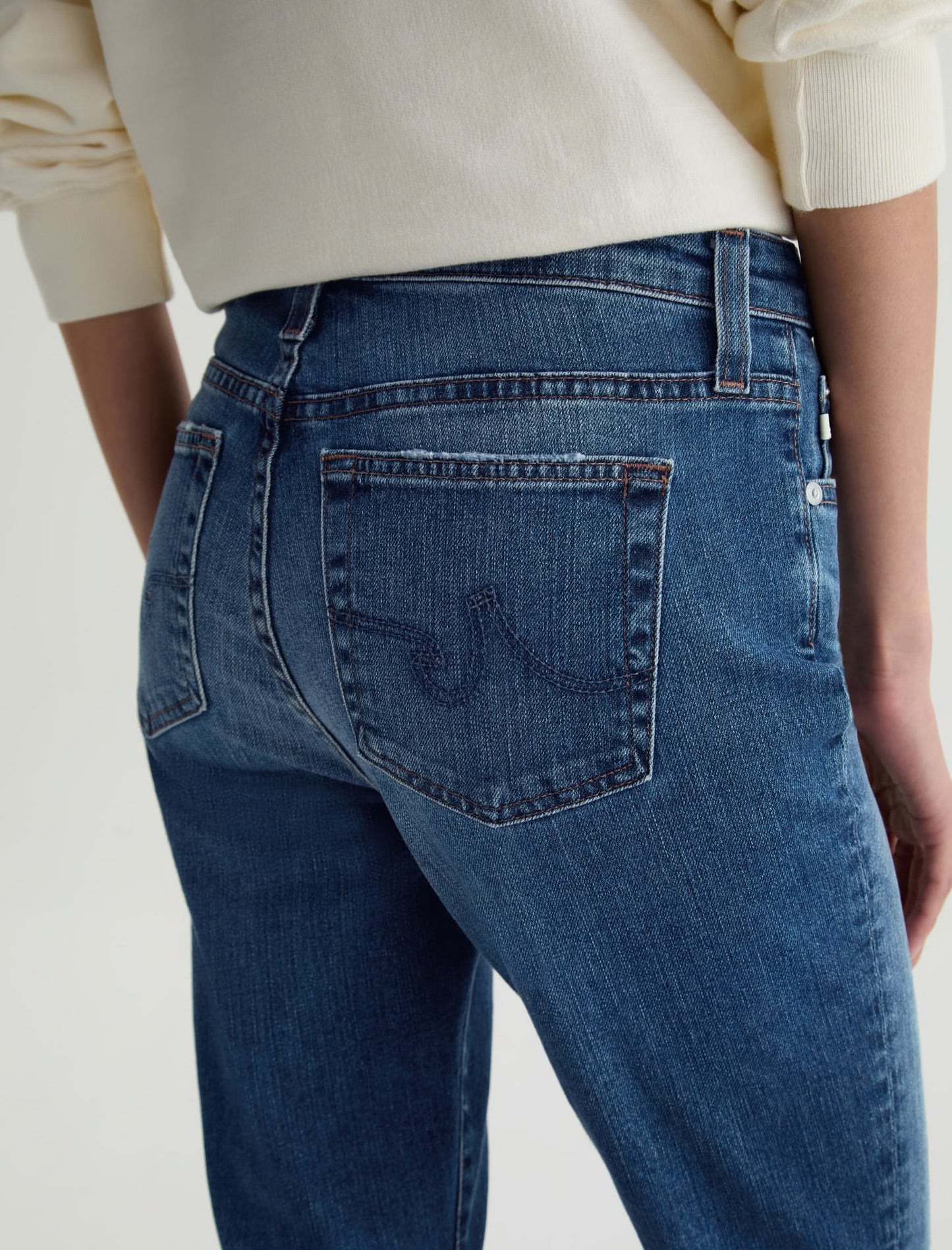 Mari Crop Jean in 15YPRG