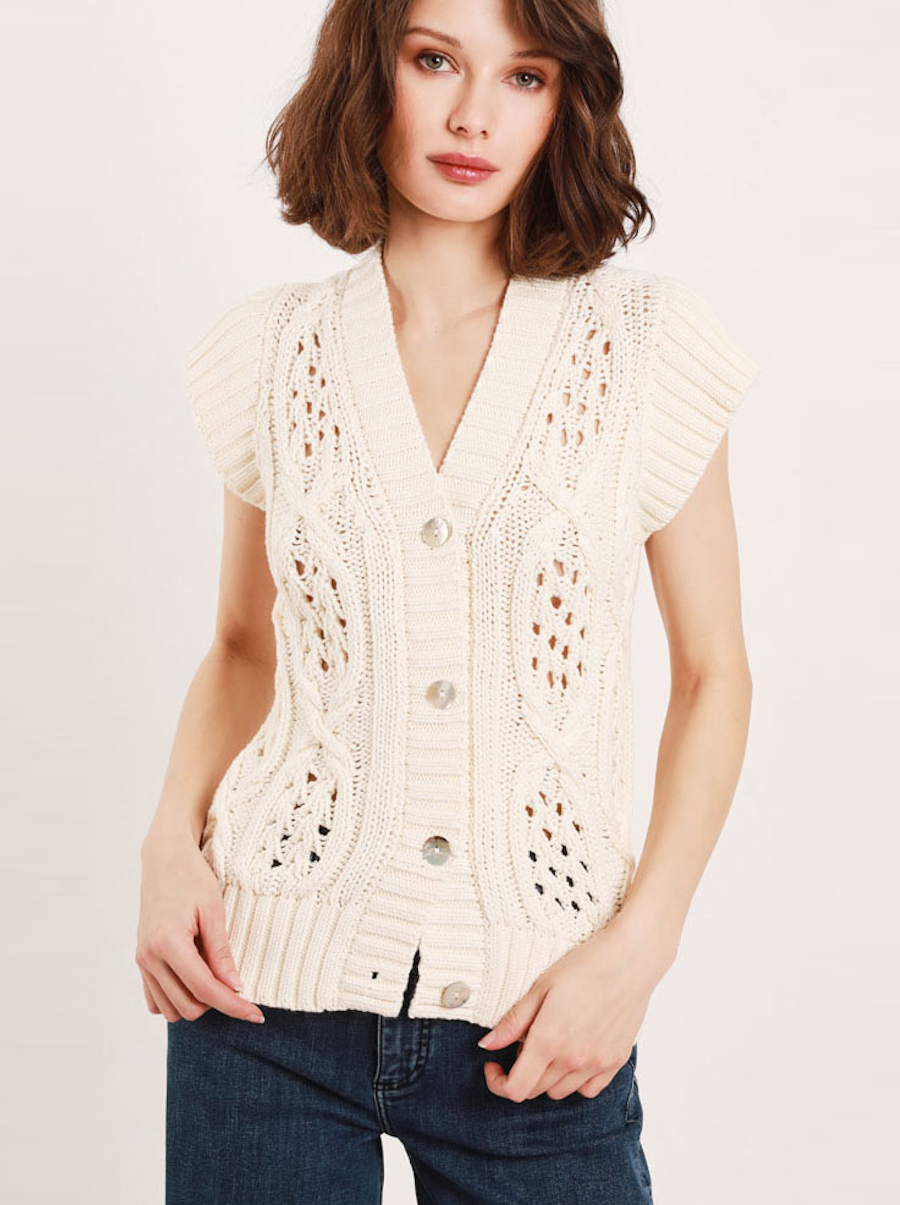 Elena Aran Cardigan Vest