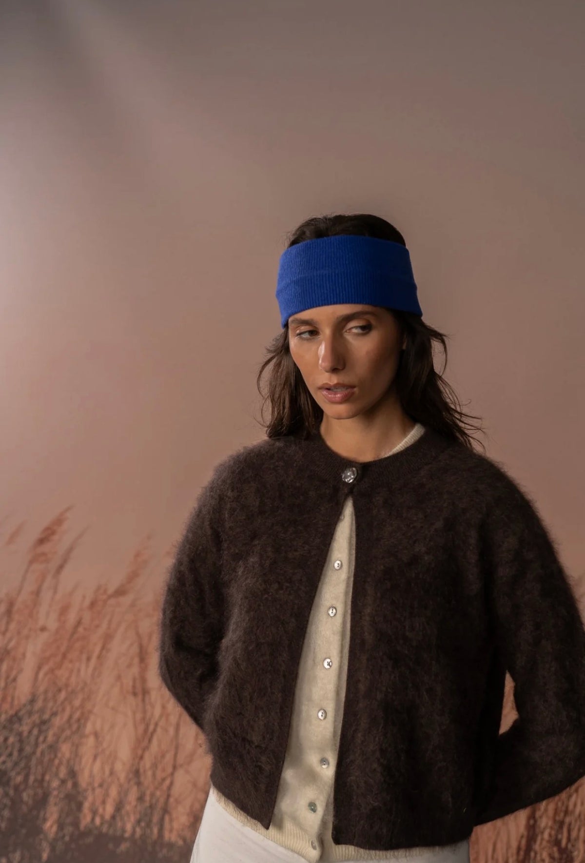 Brushed Dolomite Drift Cardi