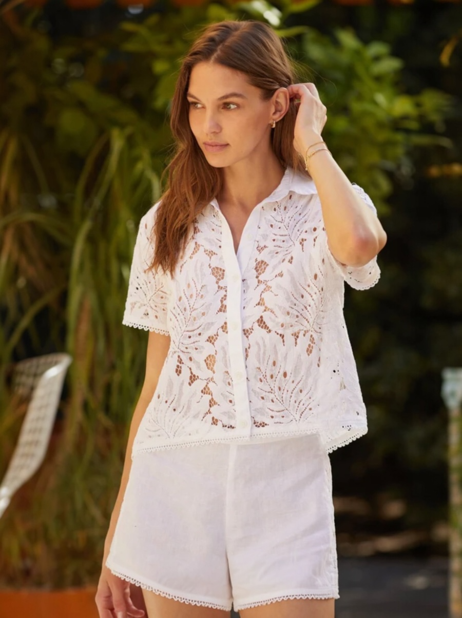 Side Inset Lace Short