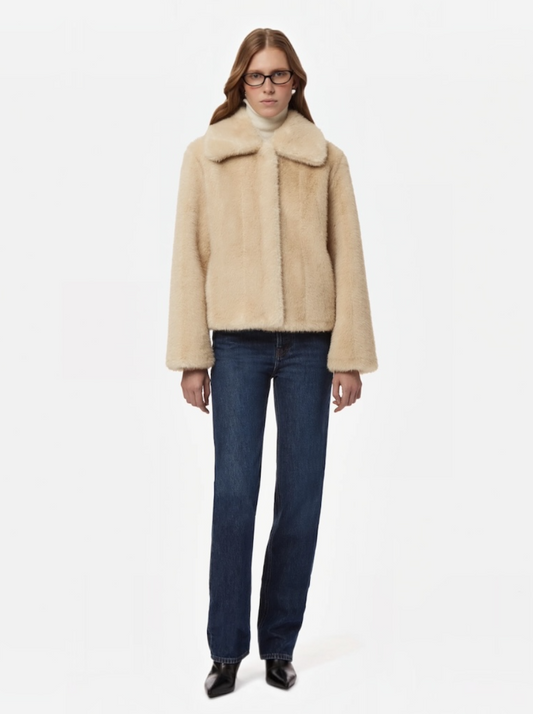 Elis Shaved Mink Coat