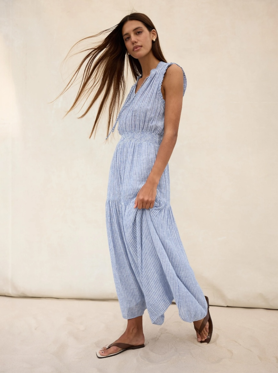 Alessi Dress in Barletta Stripe