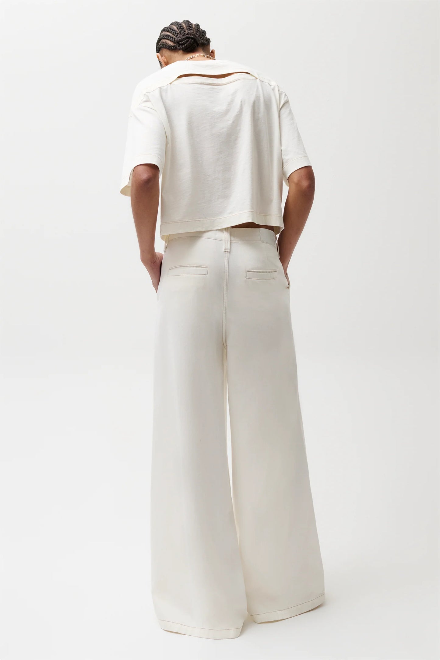 Delphine Pleated Wide Leg