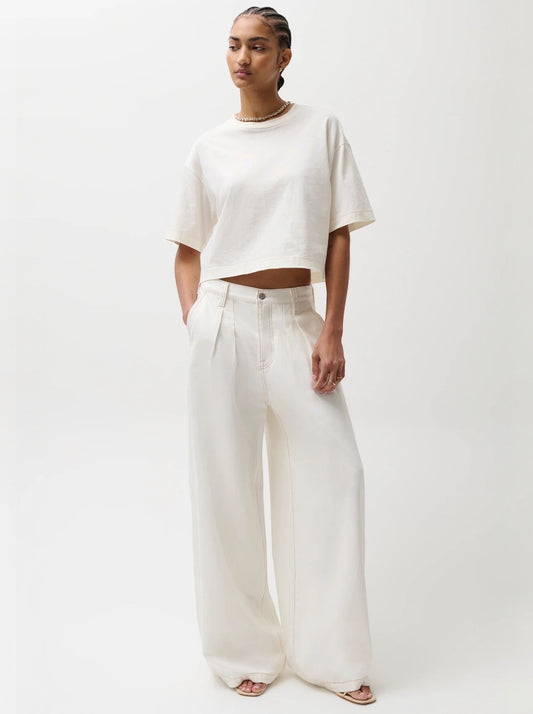 Delphine Pleated Wide Leg