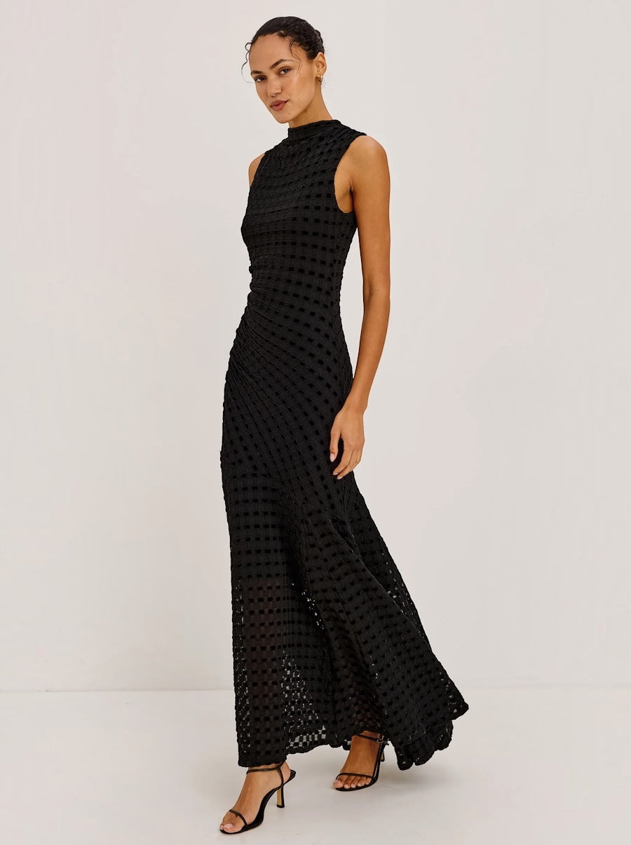 Cosmos Dress in Checkerboard