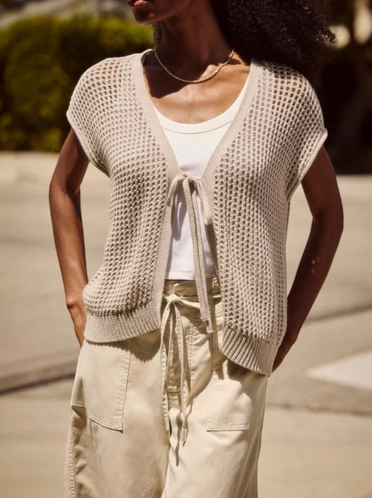 Simona Tie Front Cardi