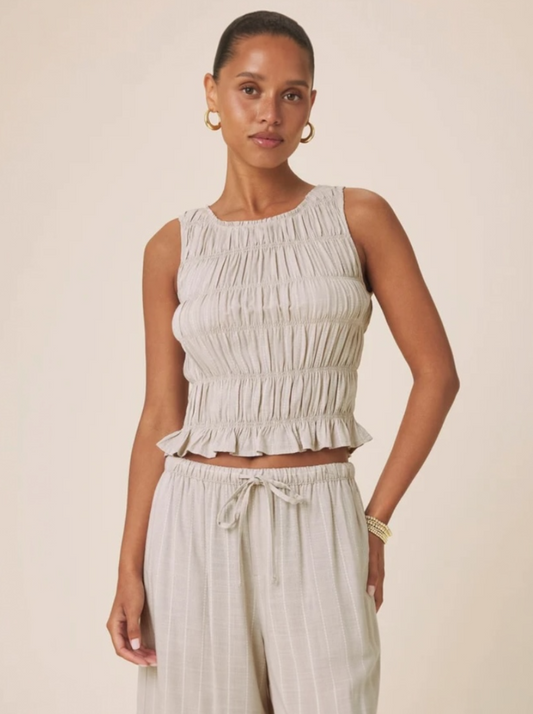 Bianca Smocked Tank
