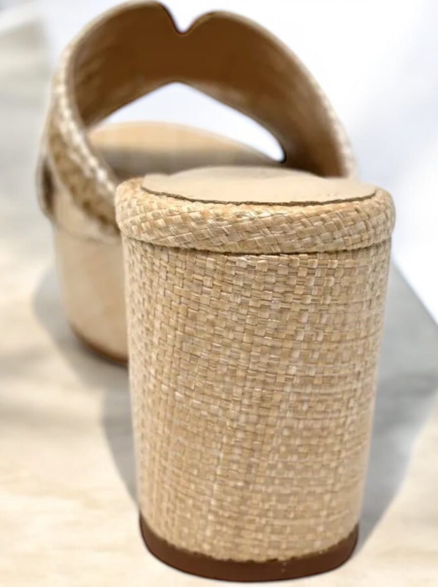 Gen Raffia Sandal