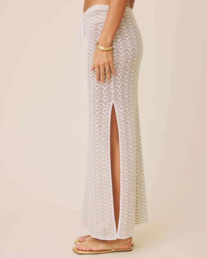 Eleni Stripe Sweater Skirt