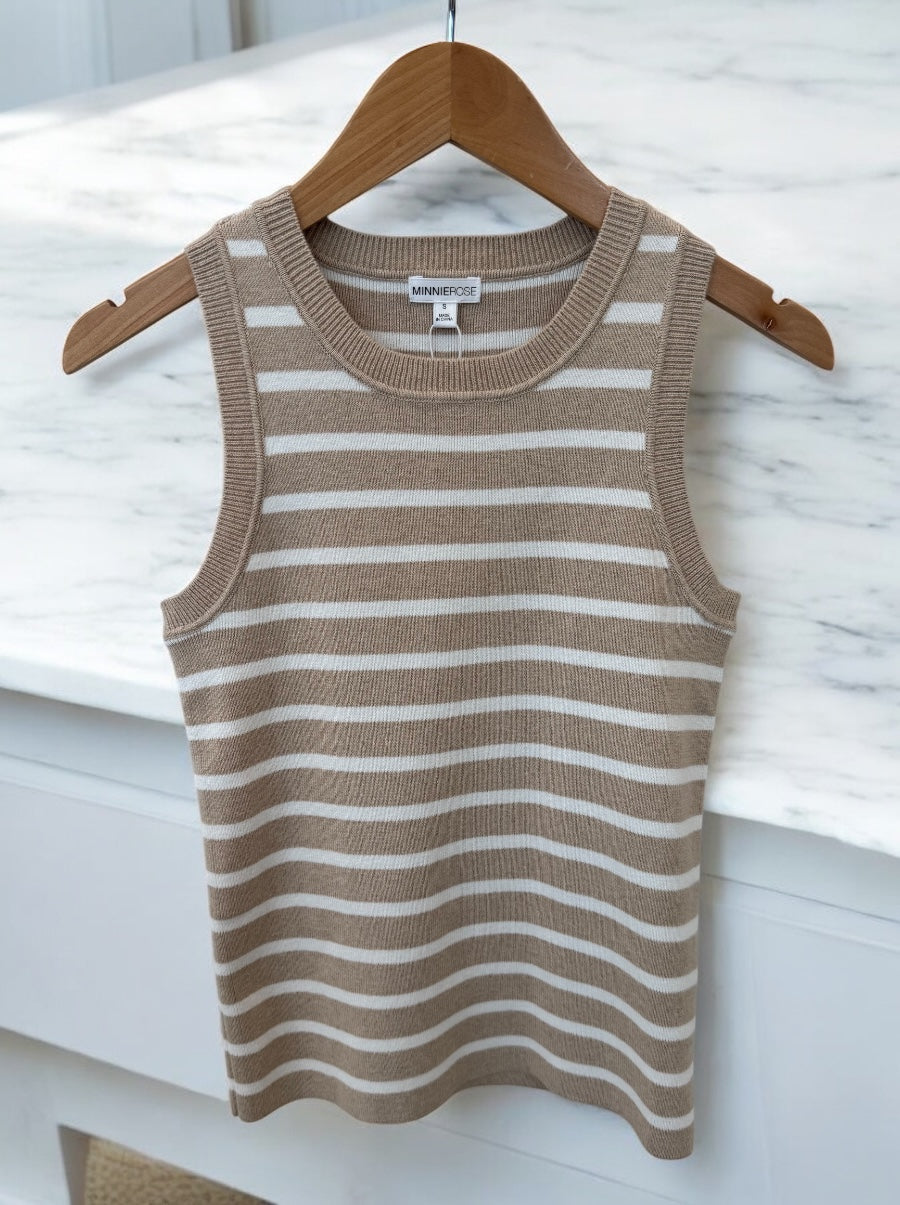 Full Needle Striped Tank