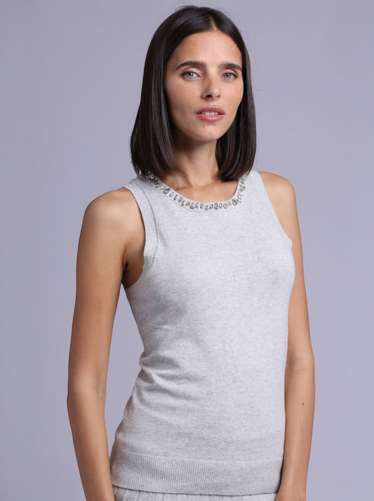 Jewel Neck Tank