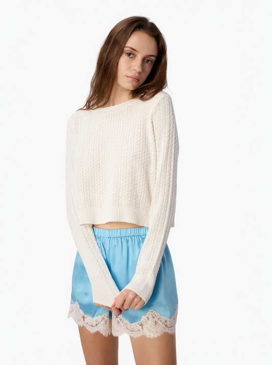 Lesley Cropped Sweater