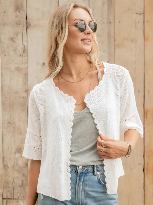 Calliope Short Sleeve Cardigan