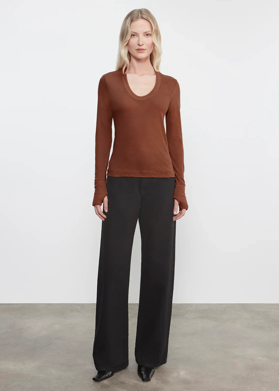 Cashmere Easy Cuffed U