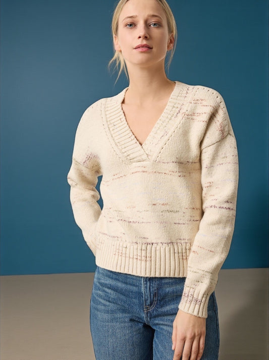 Oversized V-Neck Sweater