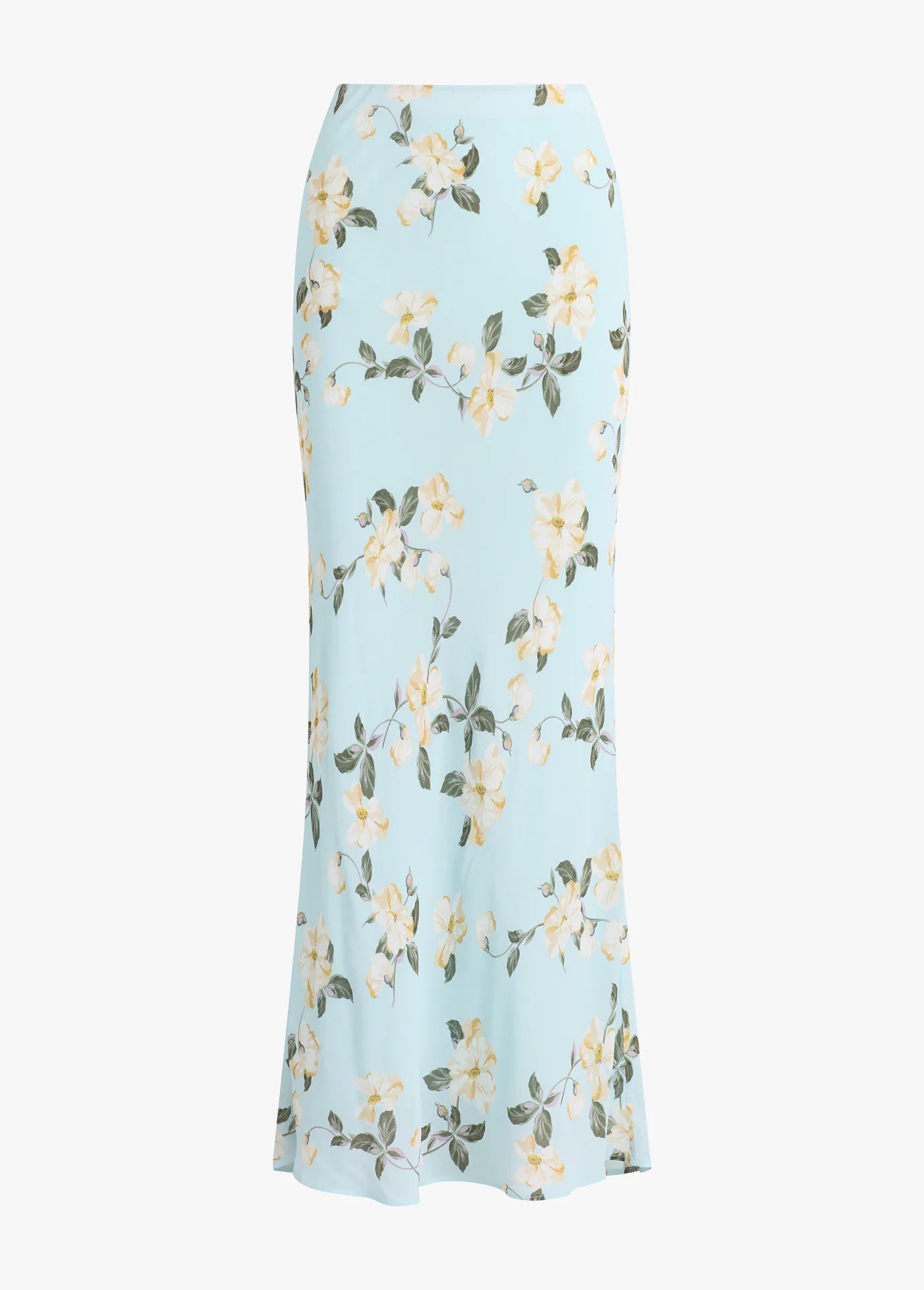 The Favorite Skirt in Aqua Floral
