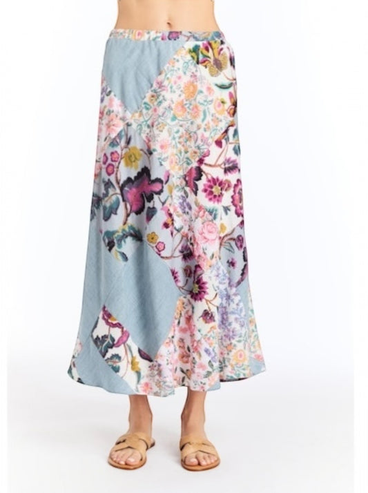 Gwen Skirt in Chambray
