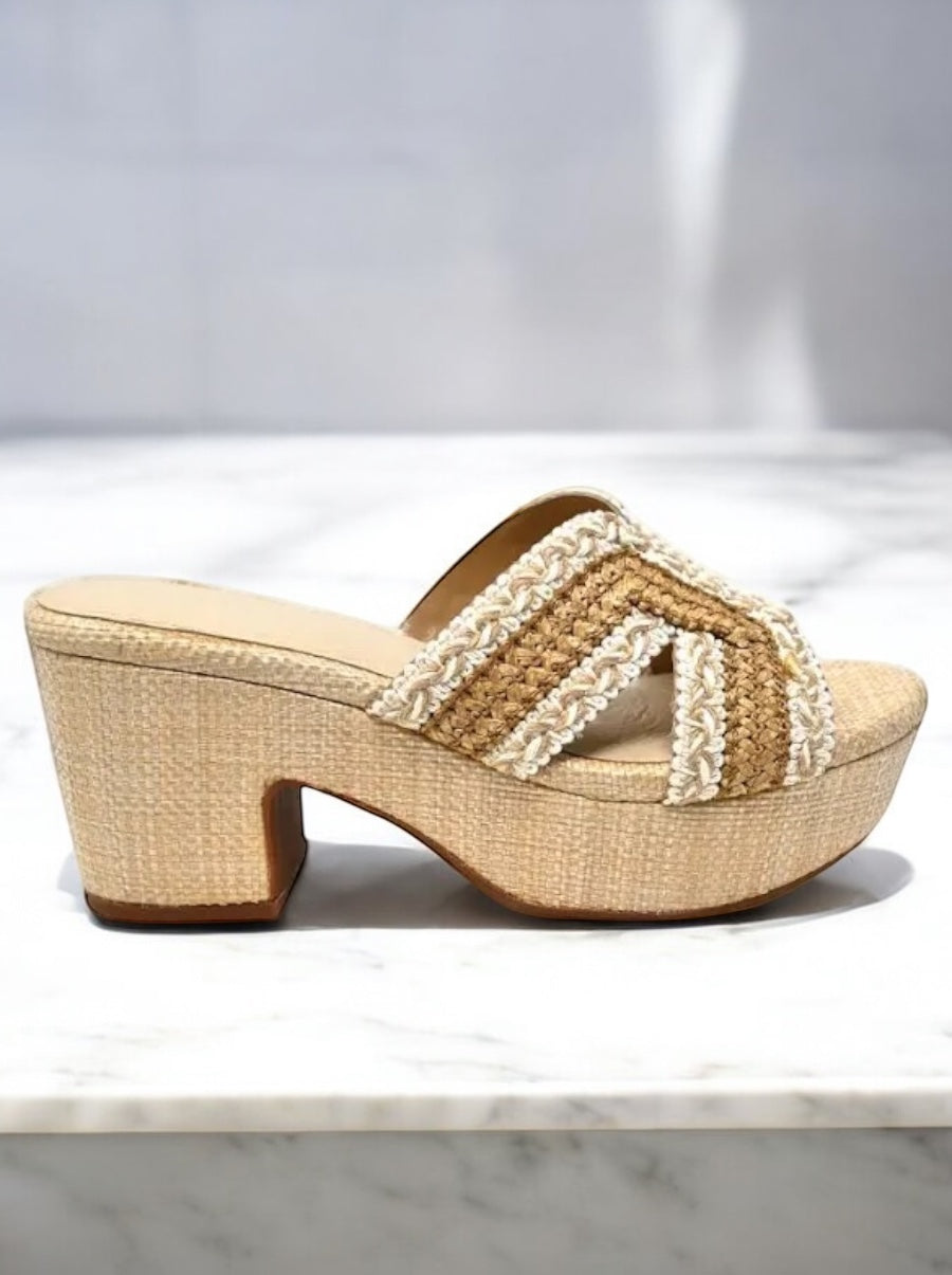 Gen Raffia Sandal