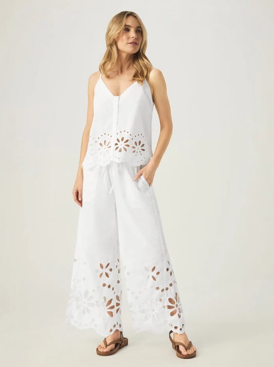 Emma Eyelet Tank