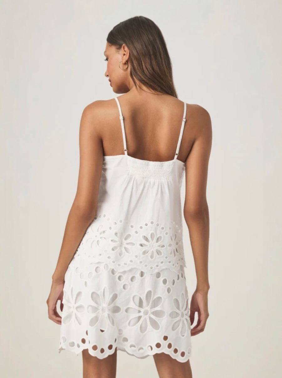 Emma Eyelet Tank