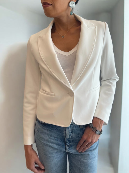 Milo Blazer in White