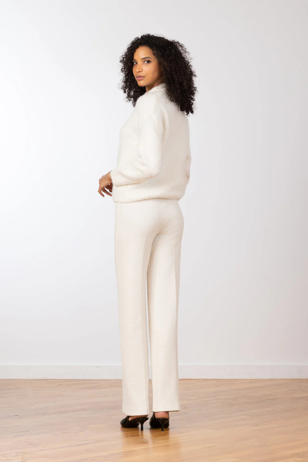 Flavia Solid Bouclé